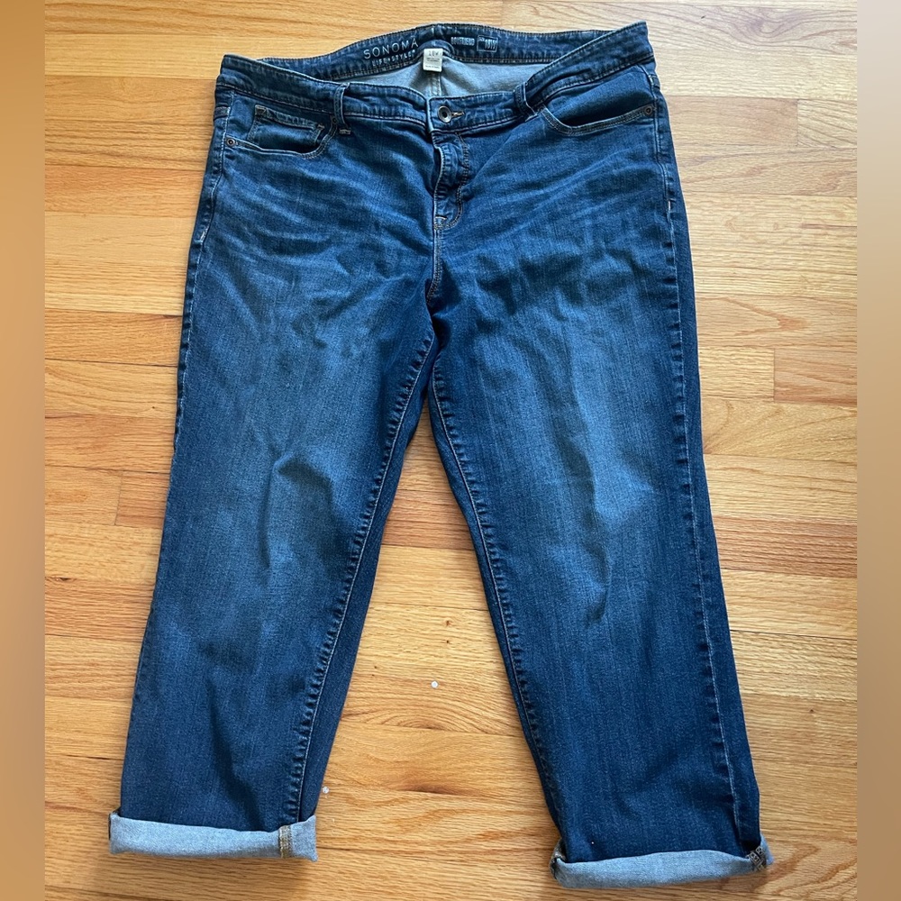 Sonoma medium rinse boyfriend jeans